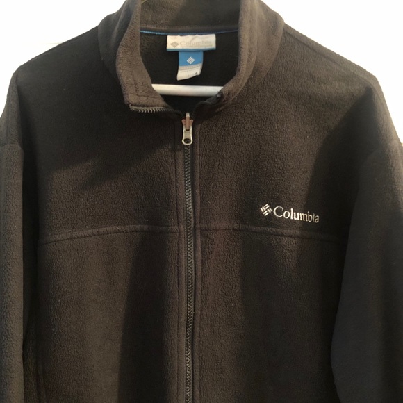 Columbia 3 in 1 black and gray ski jacket with fleece and removable hood, Large - Picture 6 of 9